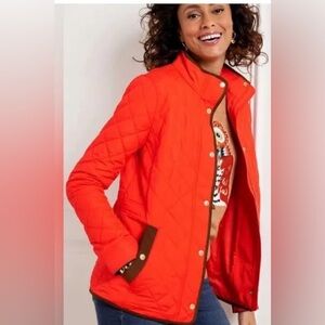 Talbot's quilted barn jacket